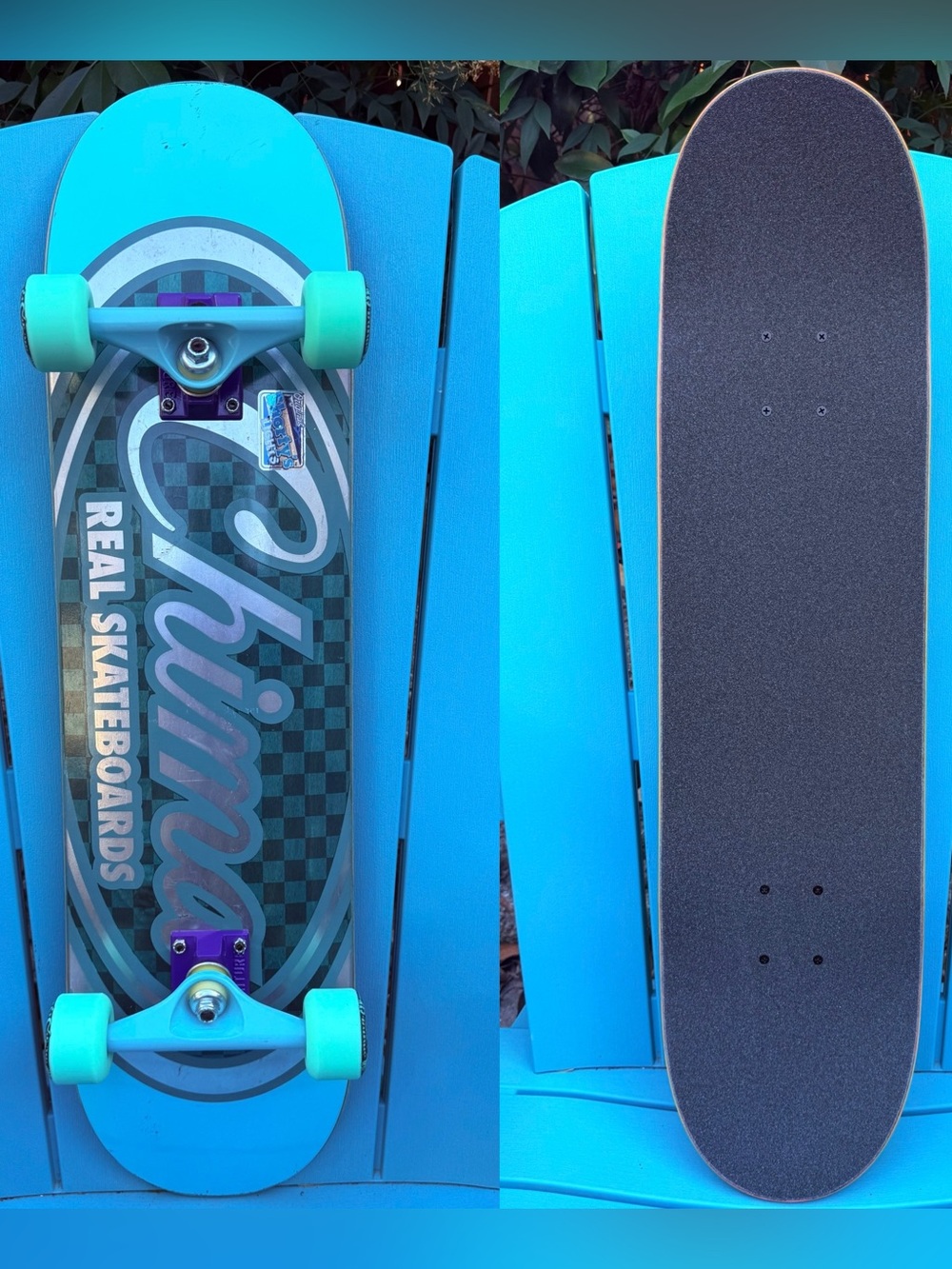 REAL Skateboards Chima Ferguson Complete Skateboard - Spitfire Demon Gate Wheels